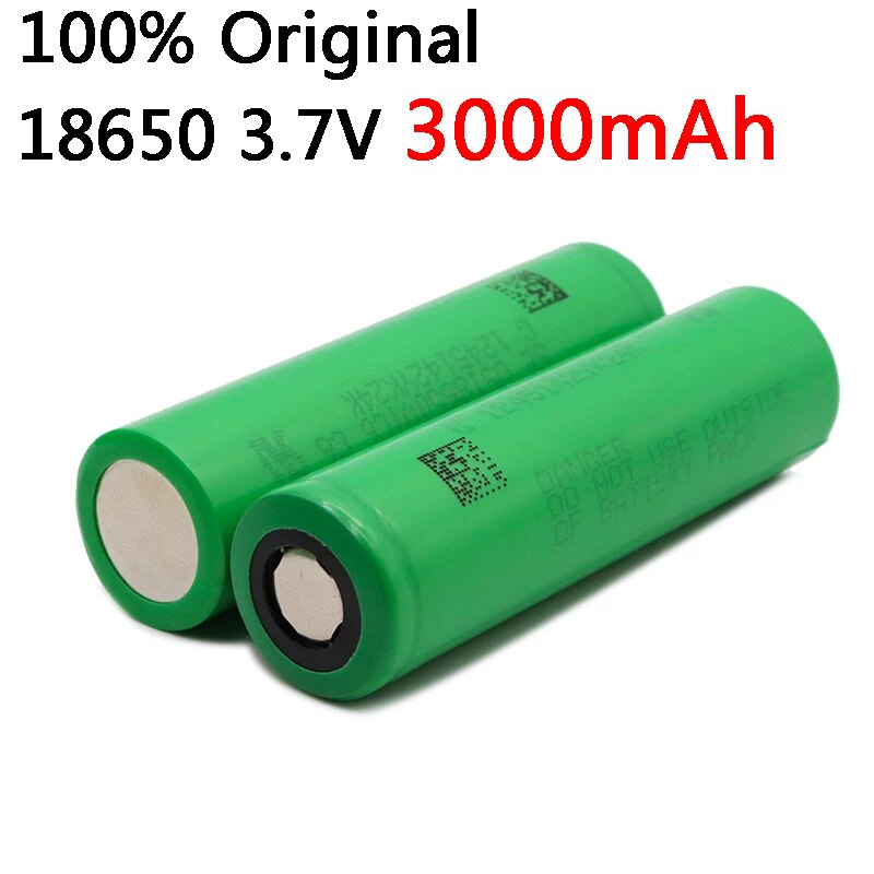 2Pcs 100% Originele 3.7V 3000 Mah Li-Ion Oplaadbare 18650 Batterij Voor Us18650 Vtc6 20A 3000 Mah Voor sony Speelgoed Gereedschap Zaklamp