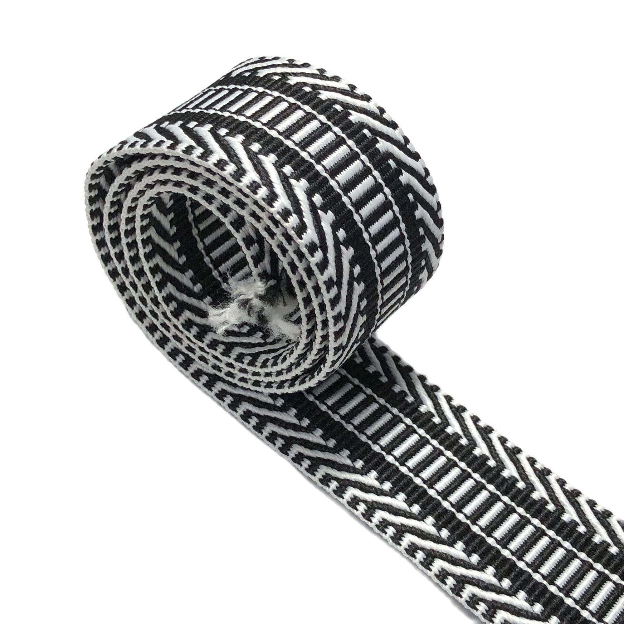 Lot Geweven Singels Tape Breedte 38Mm Trim Geborduurde Kant Singels Kostuum Laciness Diy Naaien Nationale Jacquard Lint