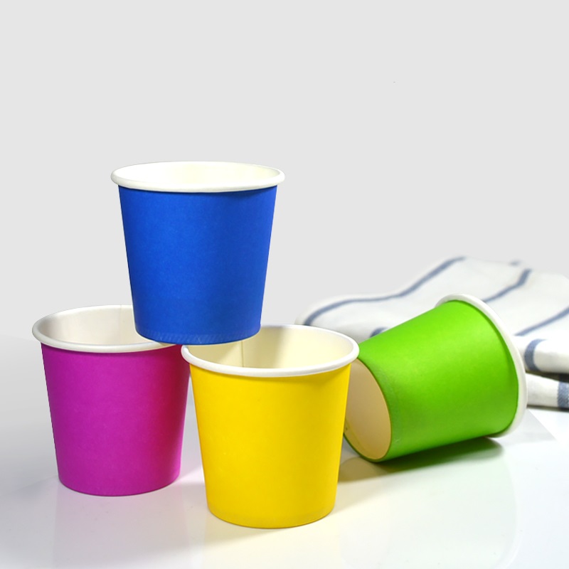4Oz Wegwerp Kopjes Dikke Proeven Geconcentreerde Kleur Proeverij Cup Koffie Paper Cup Voor Koffie 100Ml Papier Cup