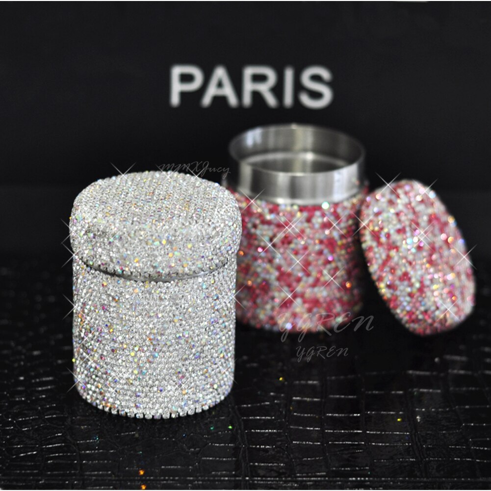 Bling strass bilförvaring städlåda dörrförvaring fathållare & hemrum hotellkontorsbord sminklåda