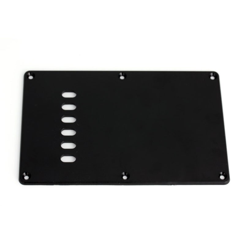 Ply Single Black Guitar Tremolo Spring Backplate Cover For Black Electric Guitar Y4UB