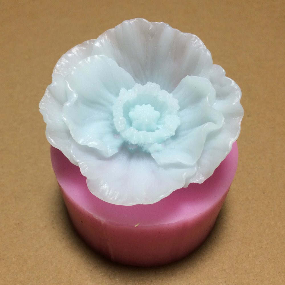 3D siliconen Mal voor Taart Decoratie bakken tool Bloem Zeep Maken mold