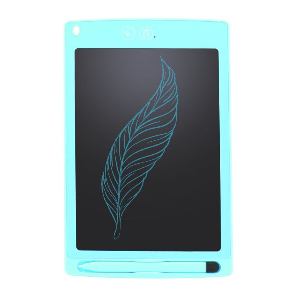 Lcd Schrijven Tablet 8.5 Inch Elektronische Digitale Elektronische Graphics Tekentafel Doodle Pad Met Stylus Pen Voor Kids: Blue