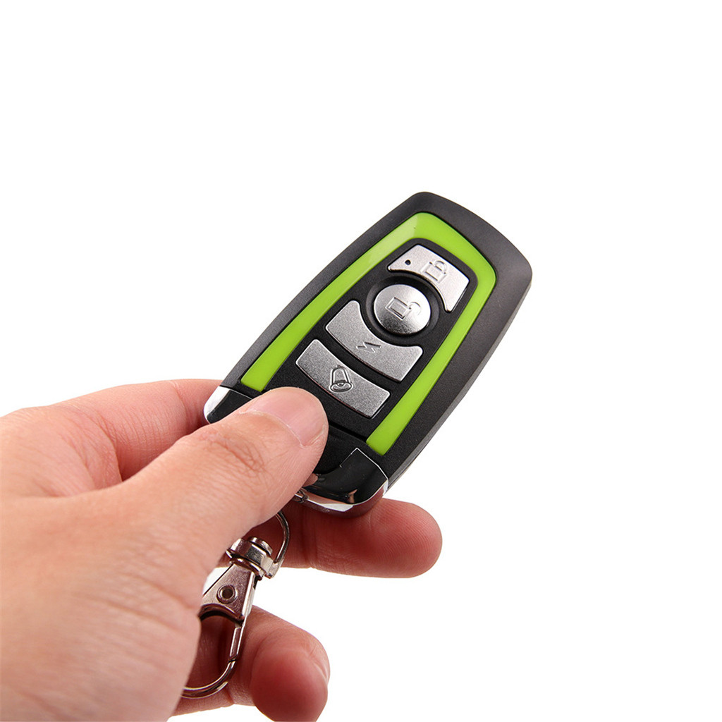 12V motorcycle scooter car safety alarm dynamic password system anti-theft remote engine start