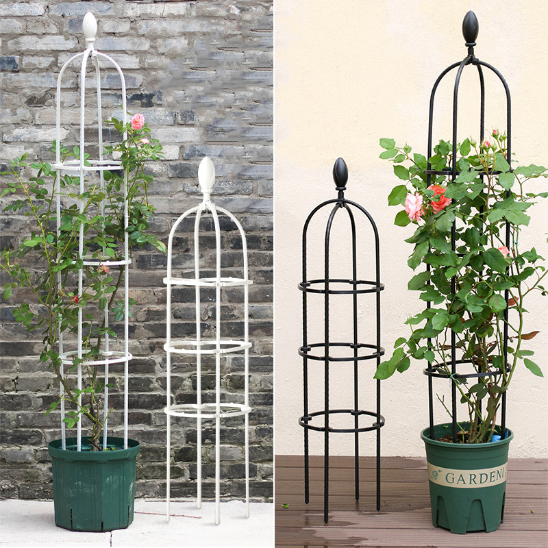 1 Set Klimplant Trellis Tuin Ondersteuning Kooien Voor Bloemen Planten Klimmen Ondersteuning Frame Trellis DIY Wijnstokken Pot Plant Stand