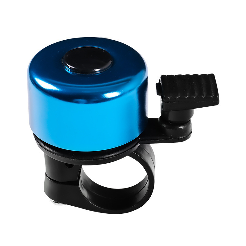 Mini timbre de bicicleta de aleación, alarma de advertencia de seguridad para bicicleta de montaña y carretera, timbre para manillar de ciclismo, bocina: YELLOW