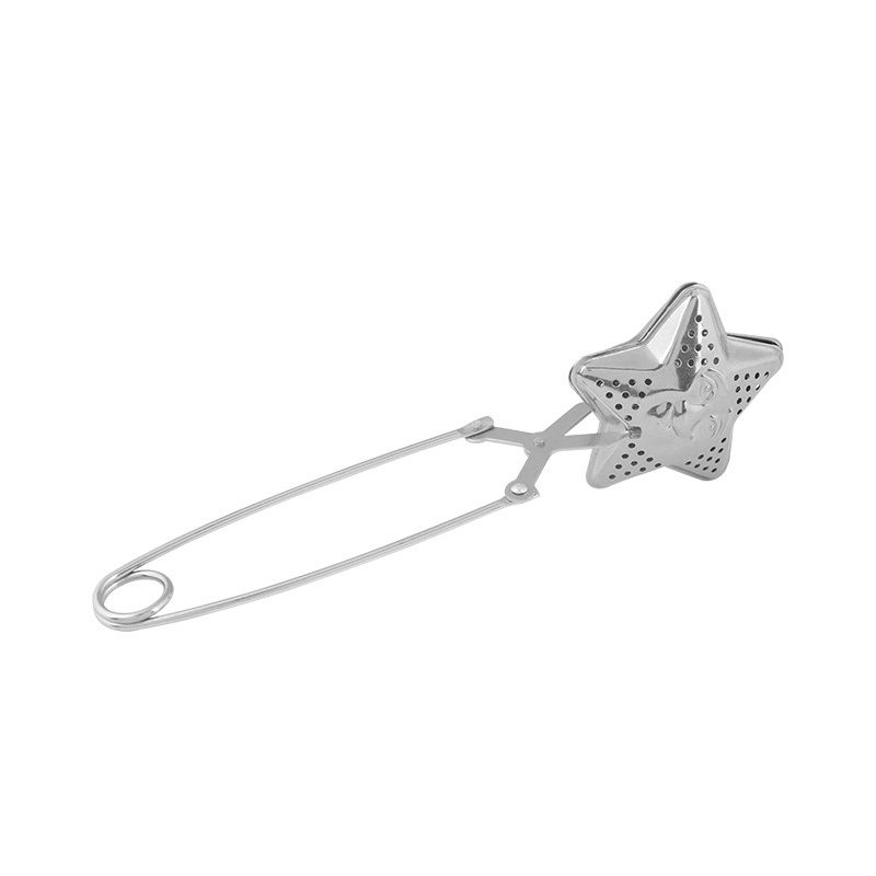 Let rustfrit stål te si tekande kugle mesh te infuser filter genanvendeligt metal tepose krydderi te køkken tilbehør: E