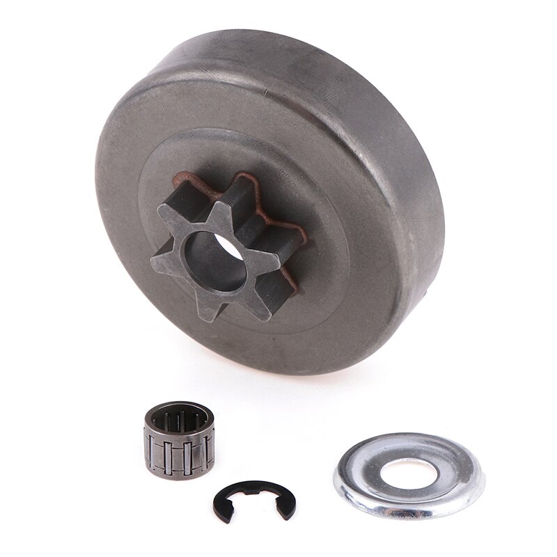 3/8 6T embrague tambor piñón lavadora E-Clip Kit para motosierra STIHL 017 018 021 023 025 MS170 MS180 MS210 MS230 MS250 1123