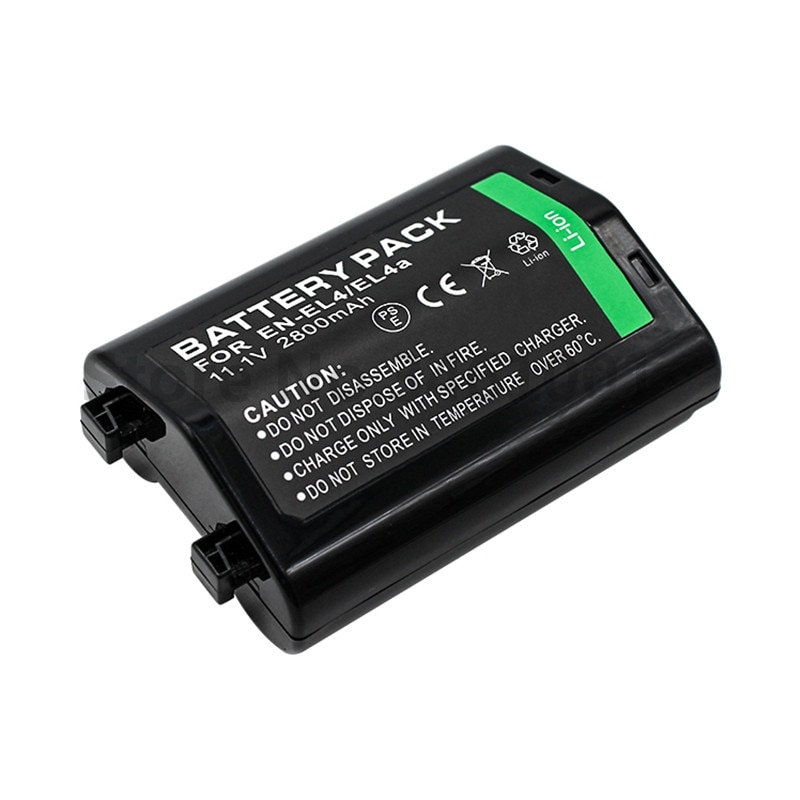 EN-EL4a batería de cámara ENEL4 para Nikon D2 Digital SLR D3 Digital SLR, D2H, D2X , D2Hs Set, D2X Set, D3, D3s, D3x, F6