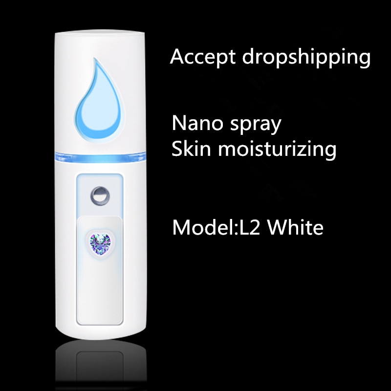 Usb Oplaadbare Draagbare Gezicht Spray Fles 20Ml Nano Facial Steamer Hydrating Skin Vernevelaar Gezichtsverzorging
