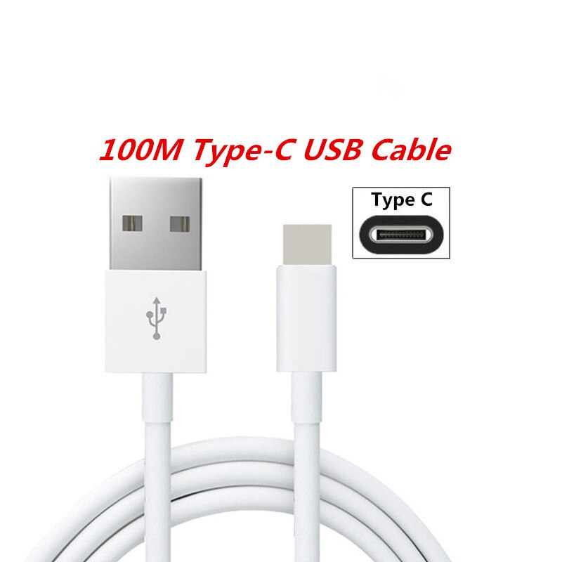 Cable USB para Xiaomi Redmi Nota 7 6 Pro 5 Plus 4X 4A 5A 6A S2 A1 A2 Lite Mi 8 iPhone 6 5X 6X Poco F1 Max mezclar 3 adaptador de cargador rápido: 1M Type C Cable