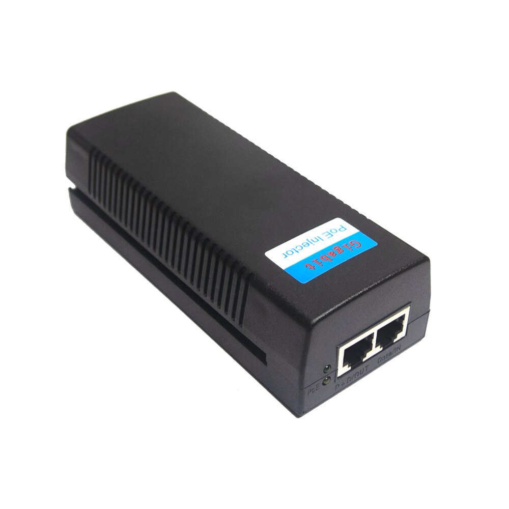 Standard Gigabite 40W POE Power Supply Adapter POE Injector Supports IEEE802.3af/at Standard DC48V 0.8A Output For IP PTZ Camera