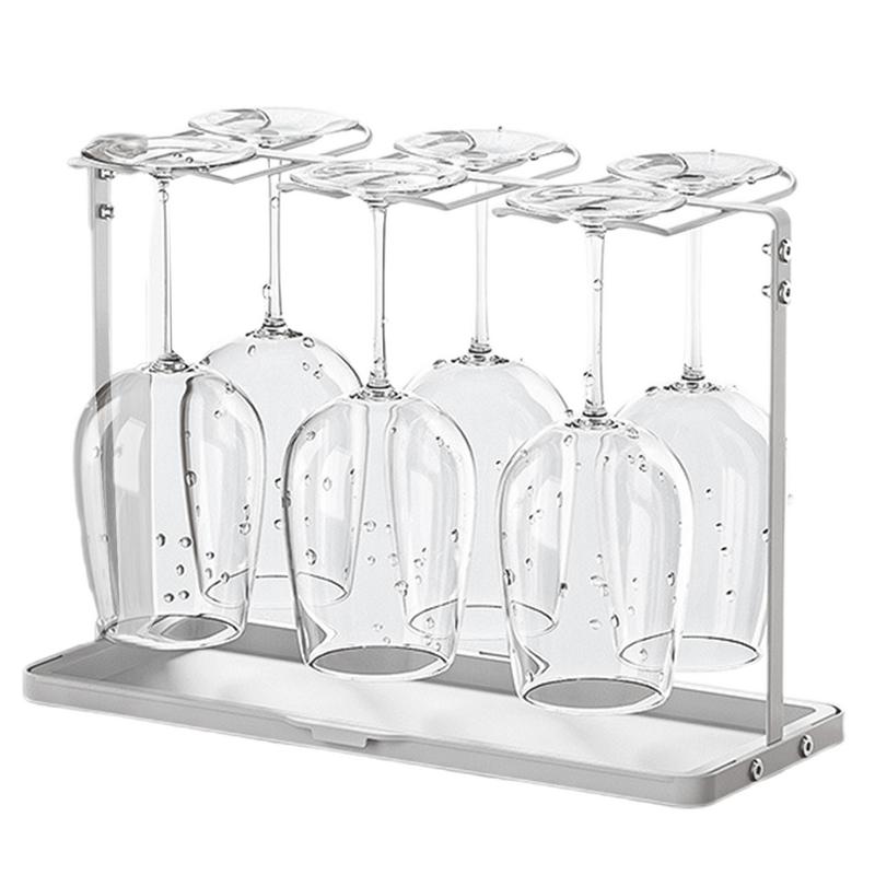 Wijnglazen Rack Organizer Droogrek Wijnglas Organizer Vrijstaand Aanrecht Organizer Wijnglazen Houder Glas