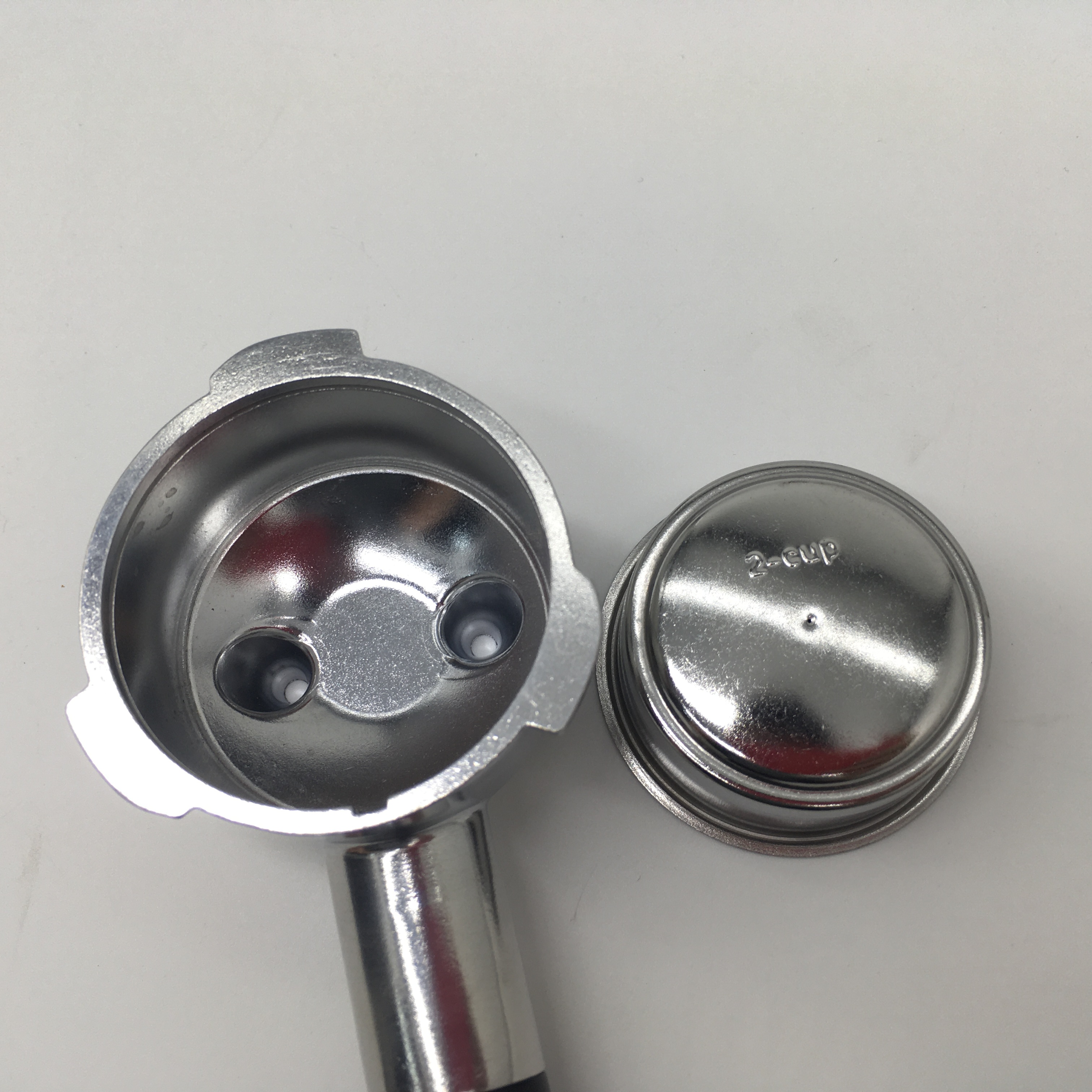 Delonghi EC680 EC685 EC785 EC885-serie 51 3ears soporte de filtro portafiltro sin fondo Eupa soporte de filtro para cafetera Espresso