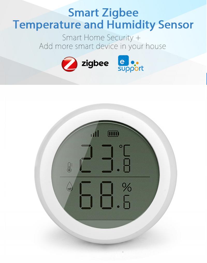 EWelink Smart Home EWelink Temperature And Humidity Sensor Zigbee Temperature Sensor And Humidity Detector