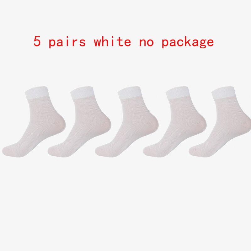 10 pairs/box xiaomi socks men's summer ultra-thin socks solid color Middle length stockings comfortable: no package1