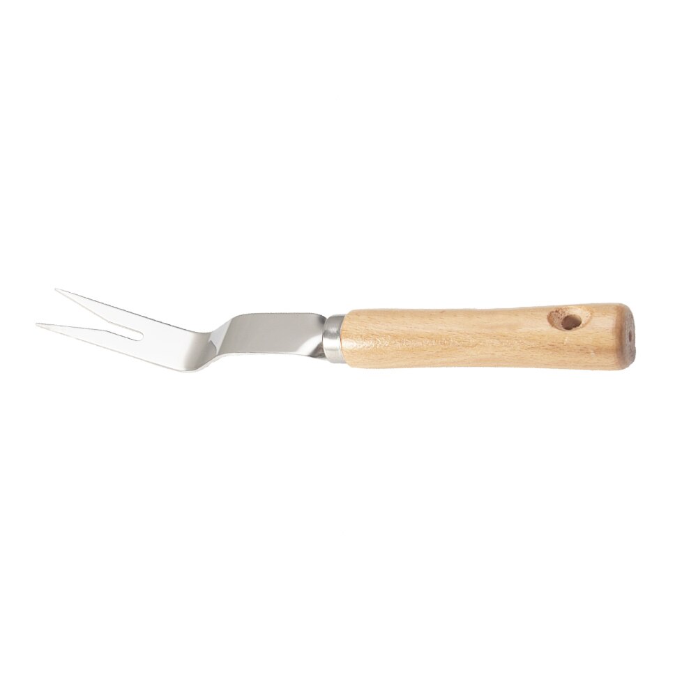 Gadgets de culture, outil manuel, dissolvant de poignée en bois, plantation, coupe de jardin légère, fourchette de désherbage manuelle, repiquage