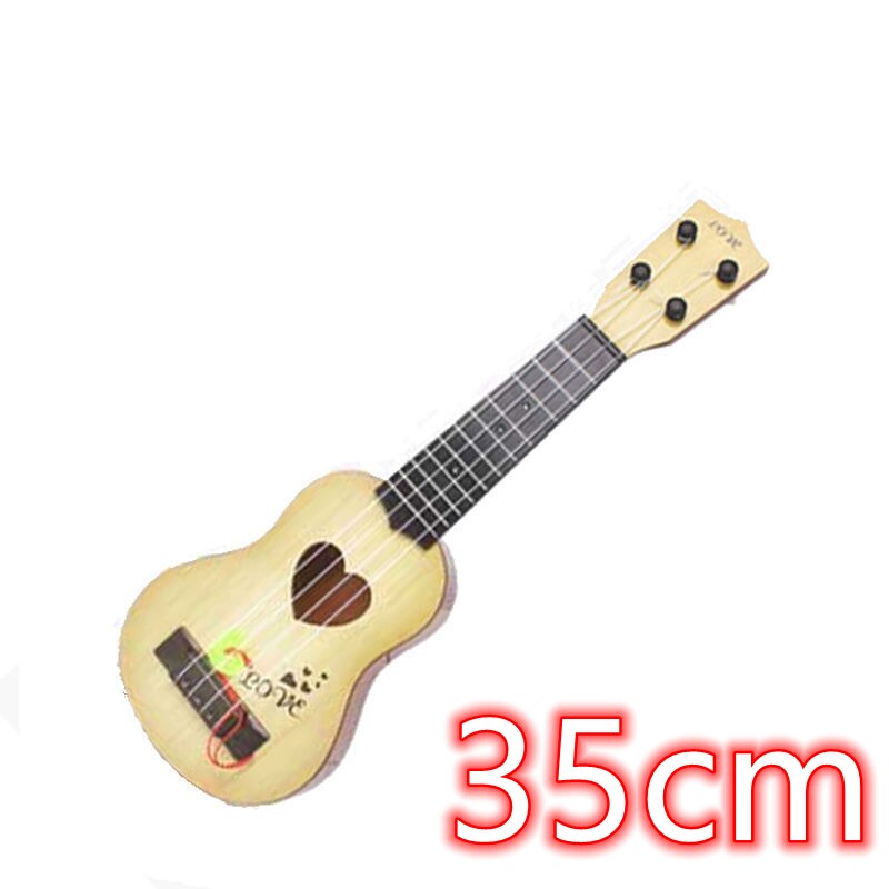 【Can Spelen Gitaar 】【 Pull String Stuk 】 Simulatie Kinderen Gitaar Kinderen Ukulele Kinderen Ji27.35: Fake ukulele khaki