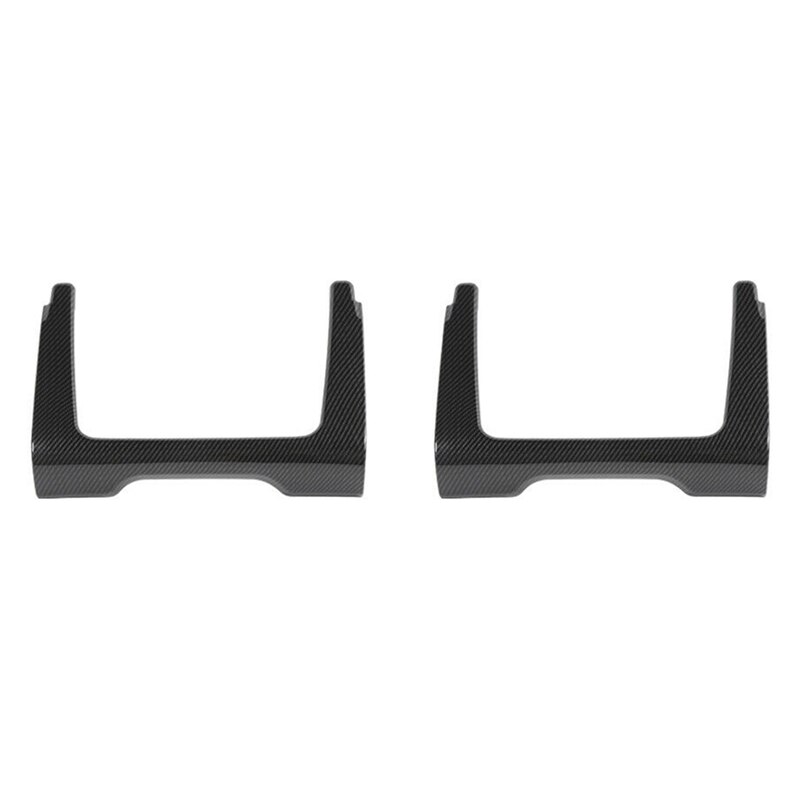 for Jeep Grand Cherokee Seat Back Storage Frame Cover Trims Car Styling Accessories 2Pcs