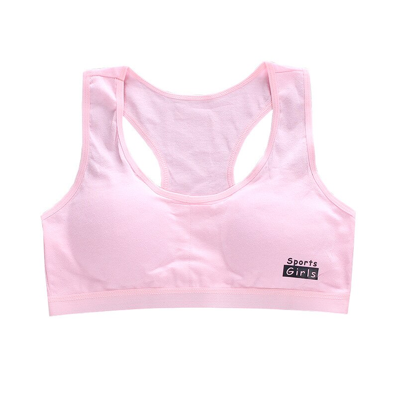 Reggiseno per ragazze 13 Teen Crop Top intimo spalle scoperte reggiseni per allenamento sportivo Streetwear Tube Top 8-14Y 10 12 Schoolgirl Gym