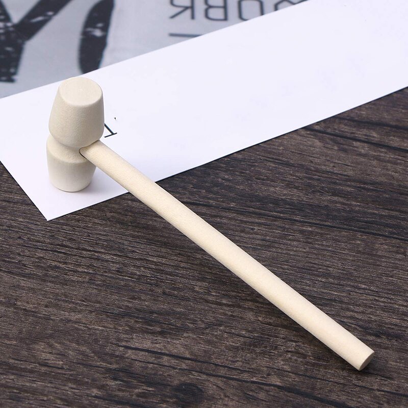 5pc bois marteau Mini marteau en bois marteau Multitool petit marteau peu léger marteau frapper oeuf enfant noël jouet