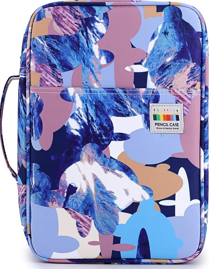 Trousse à crayons à 300 fentes, fournitures scolaires, sac à stylos de grande capacité, boîte de rangement de papeterie pour filles, pochette d'art, accessoires
