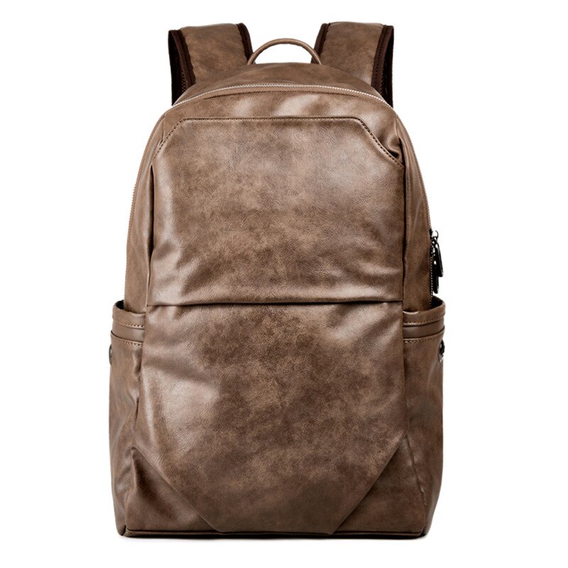 Neue Männer Rucksack herren Rucksäcke für Teenager Luxus PU Leder Rucksäcke Männlichen Reise Rucksäcke