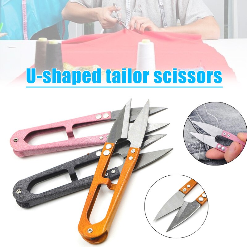 3/6 Pcs Sewing Scissors Yarns Thread Cutter Mini Small Snips Trimming Nipper DIY Supplies HKS99