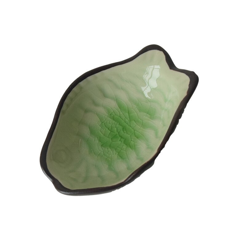 Plato de almacenamiento de cerámica, utensilios de cocina, recipiente multiusos para condimento de vinagre, bandeja creativa para almacenamiento de aperitivos, organizador de alimentos para el hogar: F