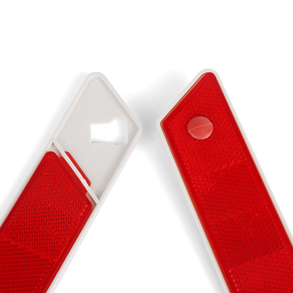 1PC Roadside Warning Sign Reflective Triangle Folding Safety Car Alarms Emergency Breakdown Hazard Stop Sign Auto Accessories