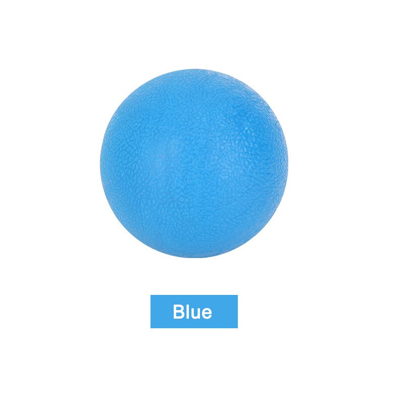 Myopascial bola massagem fitness exercício tpe aliviar a dor terapia yoga ginásio esporte músculo fisioterapia massageador anti stress bola: Azul