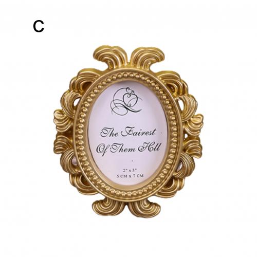 hueco Oval/marco rectangular para fotos foto titular de la decoración de boda: C