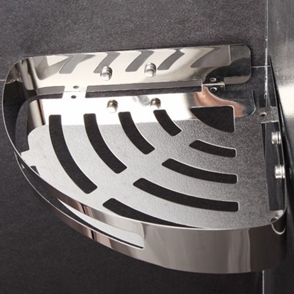 Hoekdouche plank 304 roestvrijstalen badkamerrek multifunctioneel wandgemonteerd hoekrek dik rek