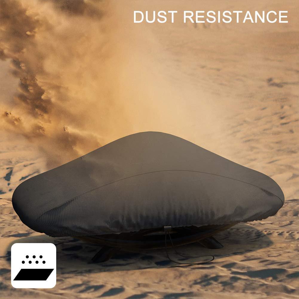 Grill Protector Dustproof Cover Waterproof Gill Cover Outdoors Garden Courtyard For Weber 7110 Q-1000 Series Grill