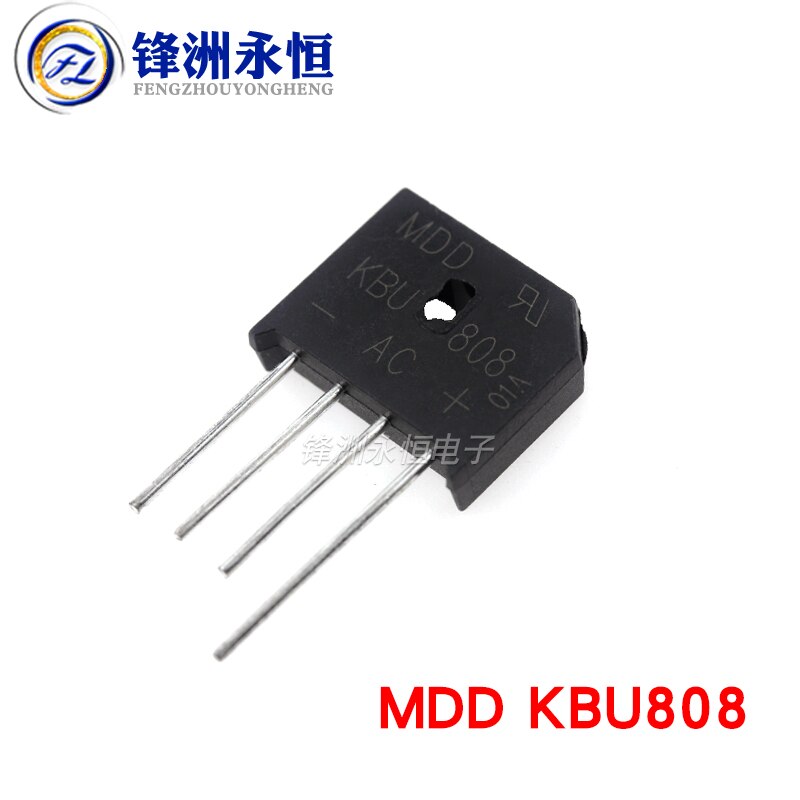 10 pièces KBU810 KBU-810 8A 1000V diode pont redre... – Grandado