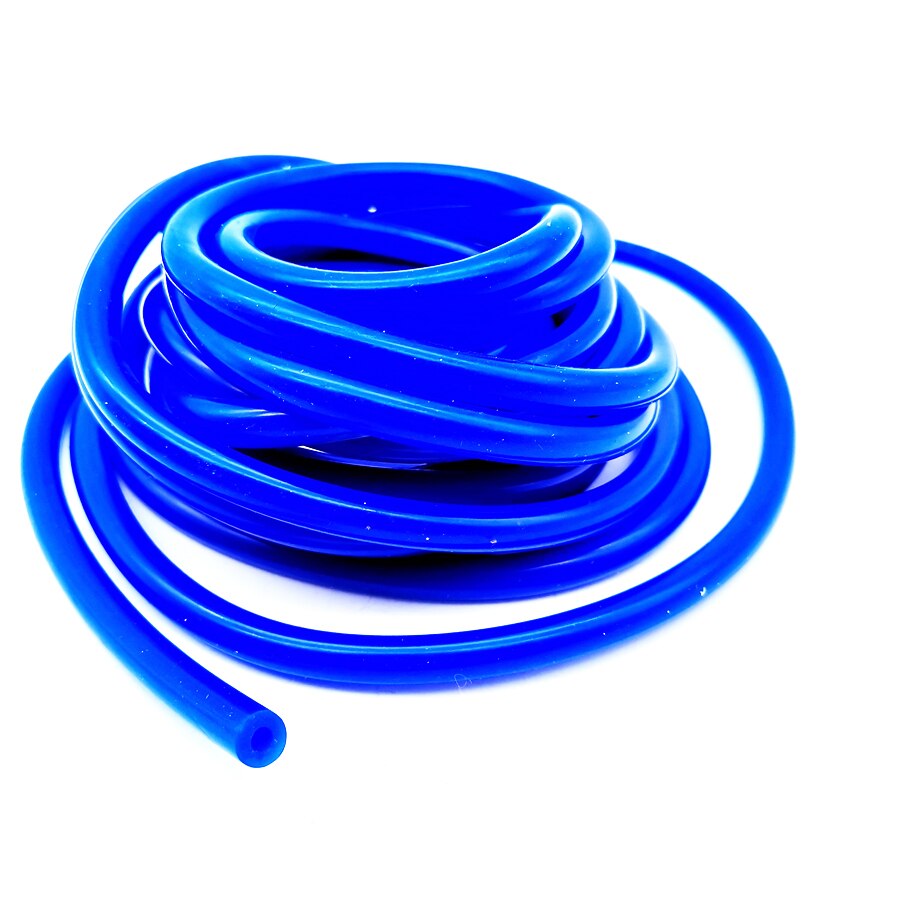 5 Meters Inner Diameter 3mm Blue Vehicle Silicone Rubber Vacuum Tube Boost Air Hose Pipe Tubing