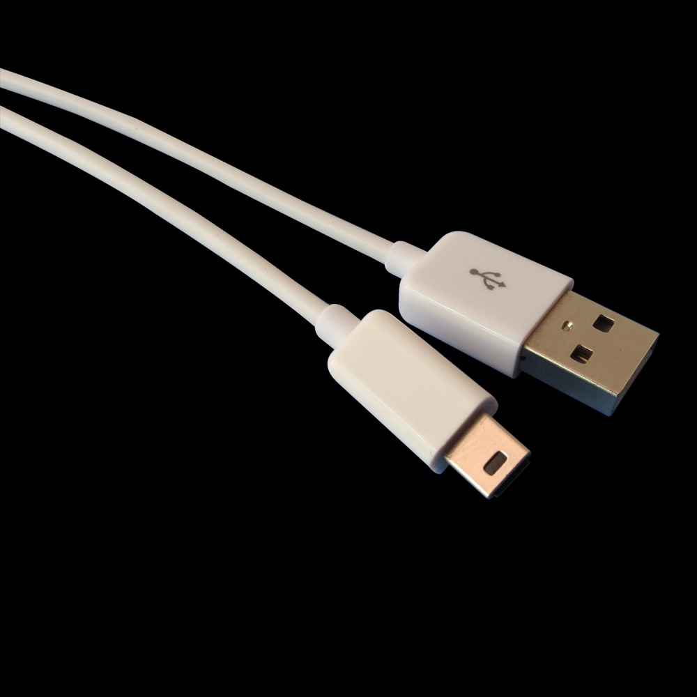 Usb 2.0 Type A Naar Mini B 5-Pin Male Kabel 1Meter