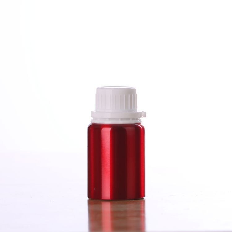 Bouteille en aluminium 50ml-1000ml, conteneur vide Portable, pour parfum, voyage, huile essentielle, bouchon antivol, sous-bouteille, cosmétique,