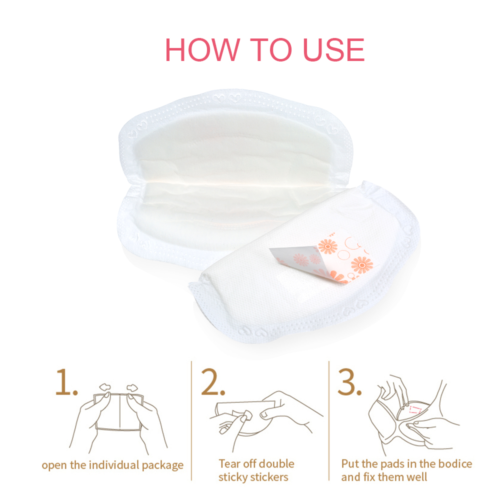 12 Pack Disposable Breast Pads Nursing Pads Milk Leak Protection for Nursing Baby Milk Pads Breastfeeding Accessory