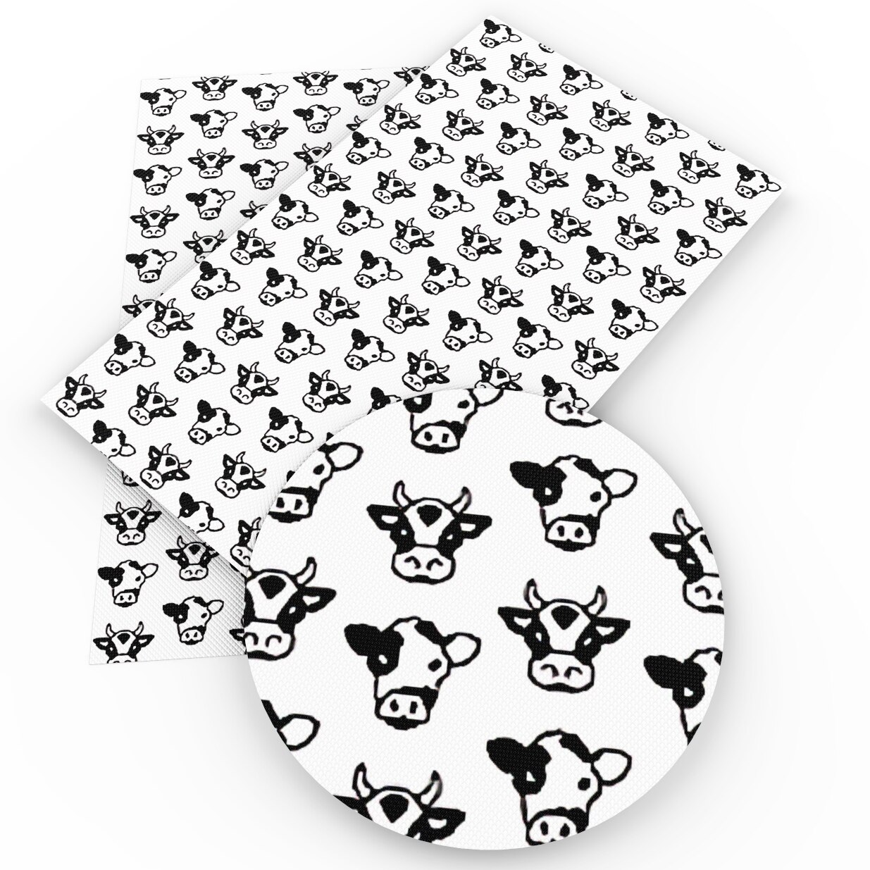 Patchwork Kuh Pferd Polyester Baumwolle Stoff für Gewebe freundlicher NäHenne Quilten Stoffe Hand Material DIY,c14065: 1114650