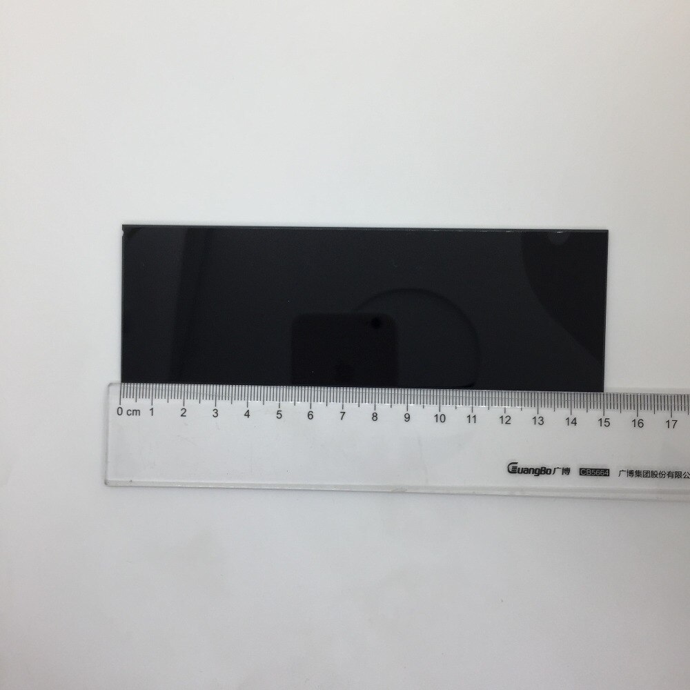Filtre UV ZWB3 (UG5) 254 Nm - Verre Minéral 100x100x3 Mm, Pour Lampe Fluorescence, Transilluminateur