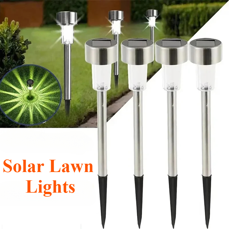 Luces solares para exteriores, lámpara de jardín con energía Solar, camino de paisaje impermeable al aire libre para Patio, césped, Patio, planta decorativa