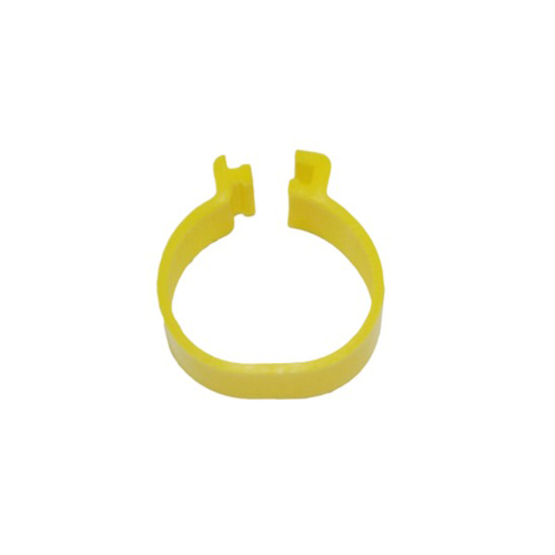 500 st fjäderfäfotsring kycklingfåglar vaktelunge ankungeduva 1.6 cm inre diameter igenkänningsfotring kycklingverktyg: Gul