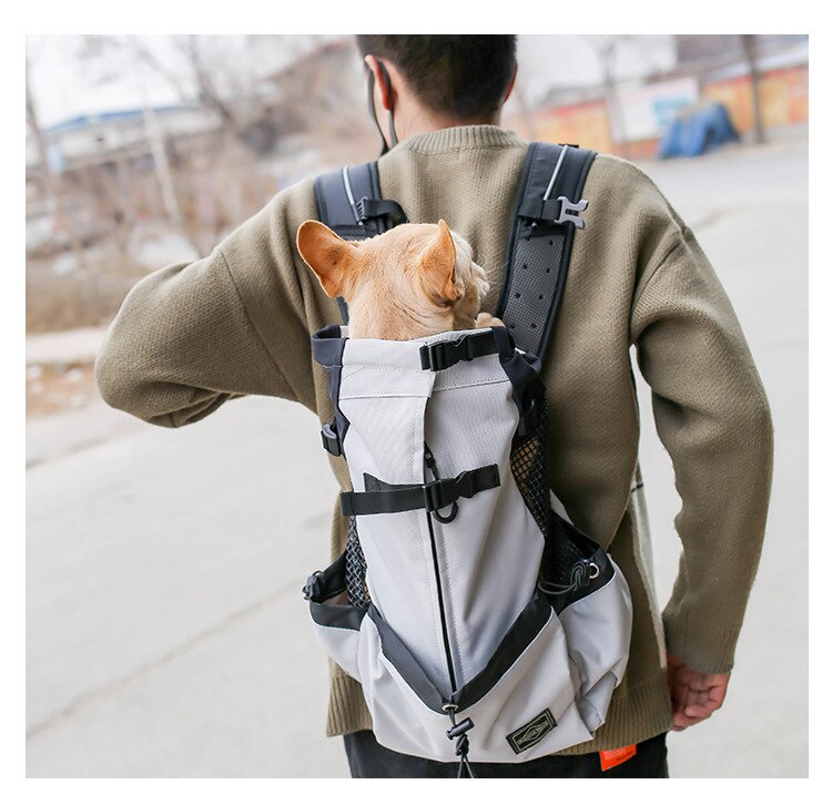 Haustier Hund Träger Reise Rucksack Schulter Hund Outdoor Tasche Lüftung Atmungs Fahrrad Motorrad Outdoor Wandern Sport Tasche