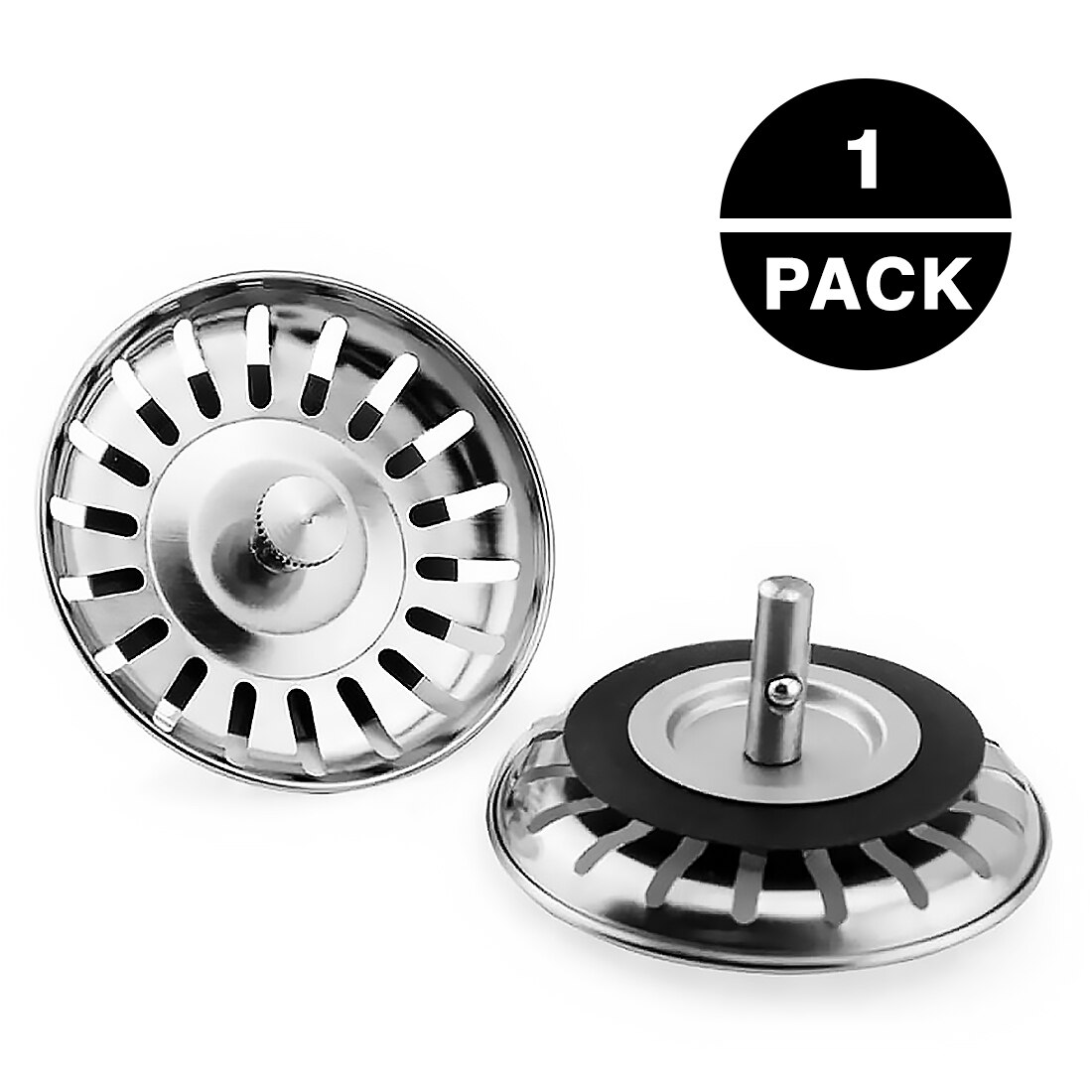 Rvs Spoelbak Floor Drainkitchen Sink Filter Mesh Duurzaam Rubber Verzegelde Wastafel Badkamer Haarfilter Badkamer Supply