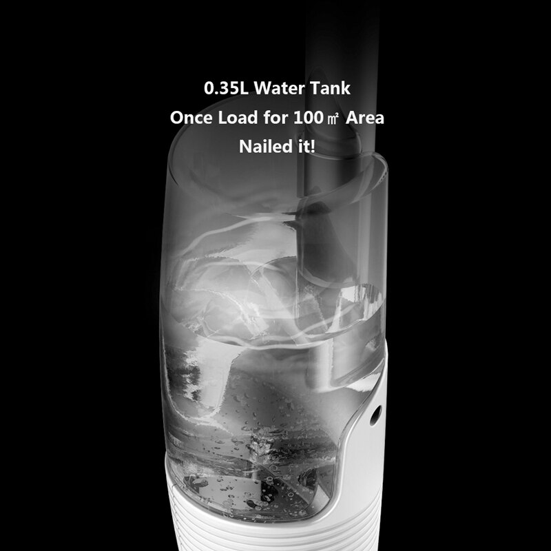 350ML Deerma Spray Mop 360 Rotating Handheld Water Spray Mop Cleaning Sweeper Mopping Dust Cleaner Carbon Fiber Cloth Fregona