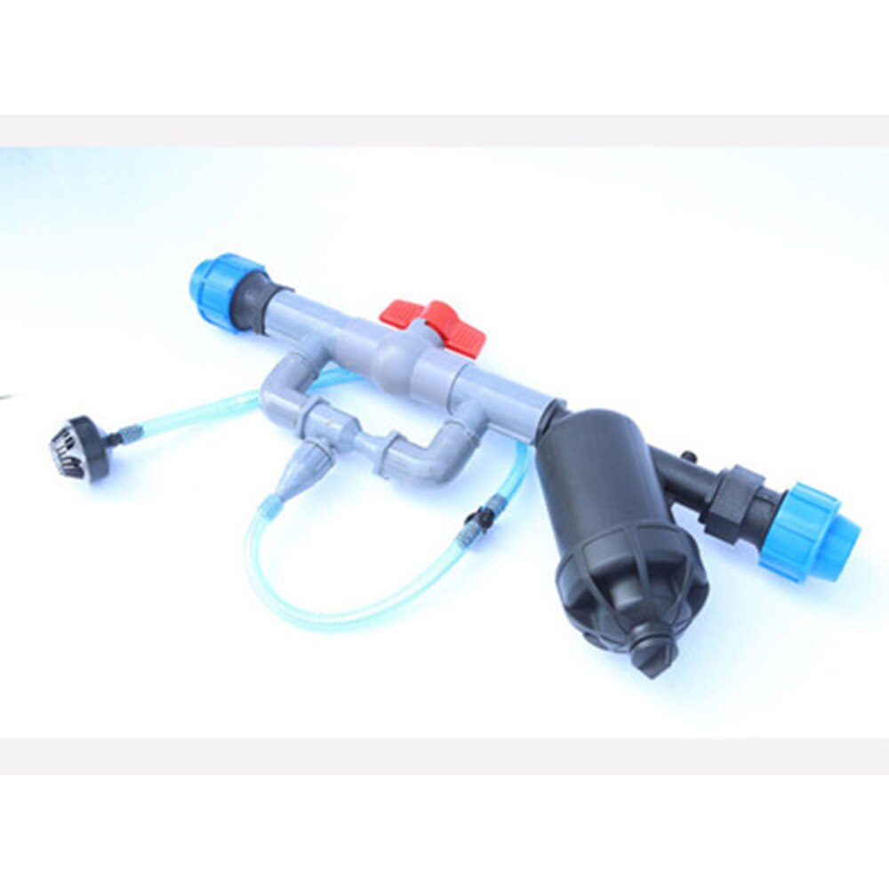 Venturi fertilization system 1” 2" 3/4” 1/2" Irrigation Venturi Automatic fertilizer injector Fertilizer Syringe