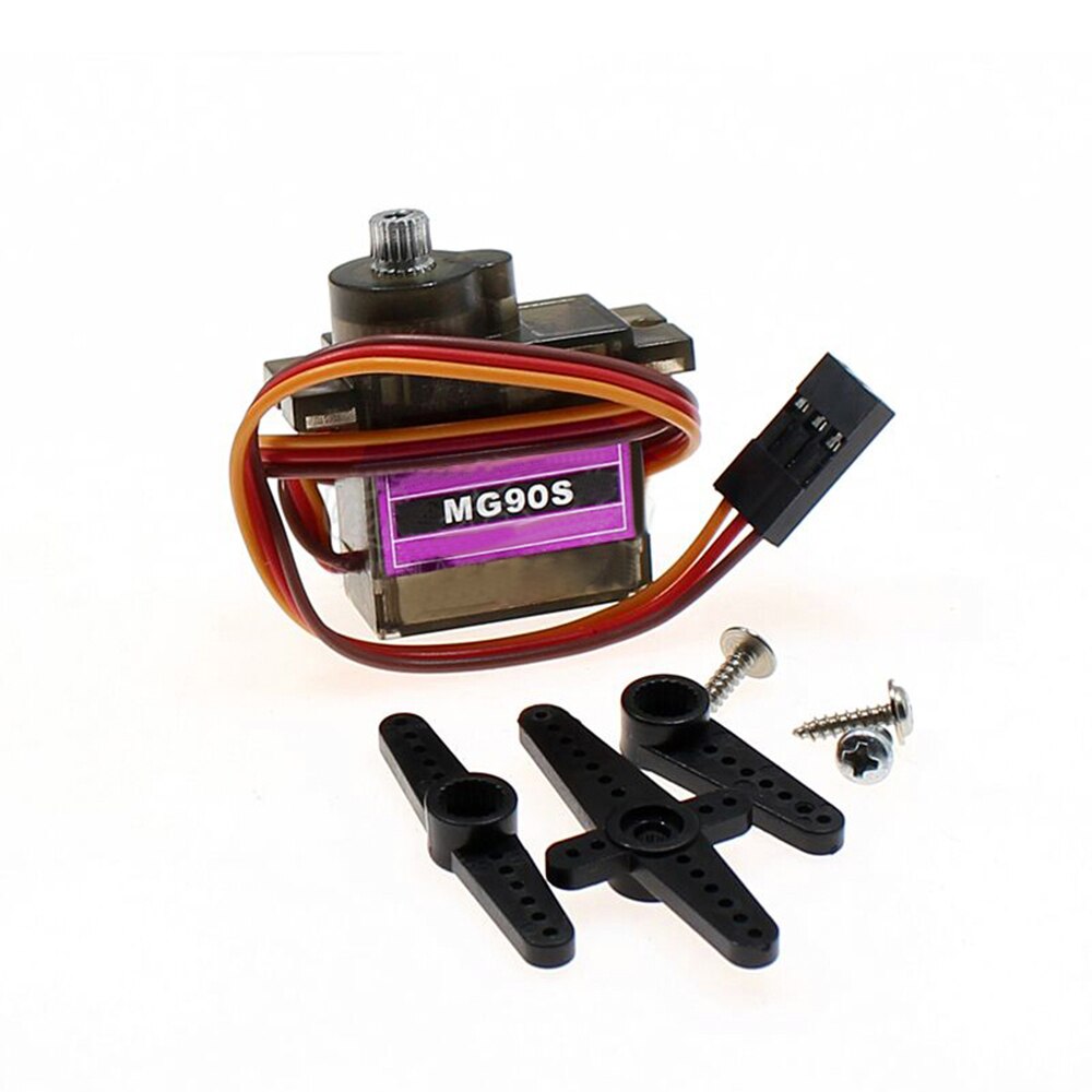 High Speed SG90 MG90S Digital Servo Motor RC Helicopter Airplane Boat Small Robots Servo Airplane Boat Controls For DIY