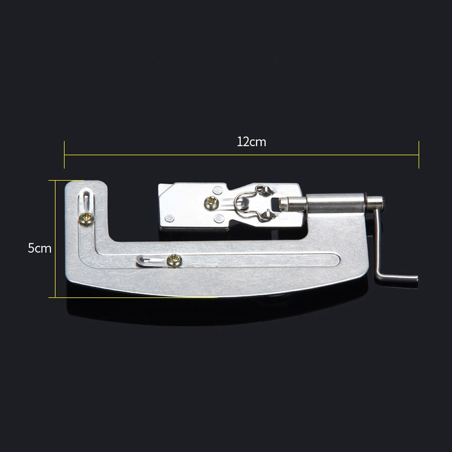 Semi Automatic Fishing Hooks Line Tier Machine Stainless Steel Fish Hook Line Knotter Tying Fishing Binding Device Tool