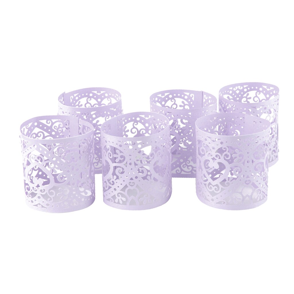 18pcs Table Decorations Wedding Party Tea Paper Tea Light Tea Heart Card for Wedding Christmas Party Table Decorations